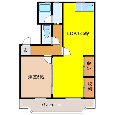 アリビオの物件間取画像